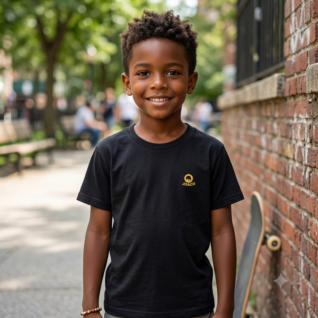 Camiseta Niño JO&CO color Negro