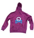 Sudadera Hoodie JO&CO color Burdeos.