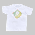 Camiseta Niño color Blanco logo Naranja