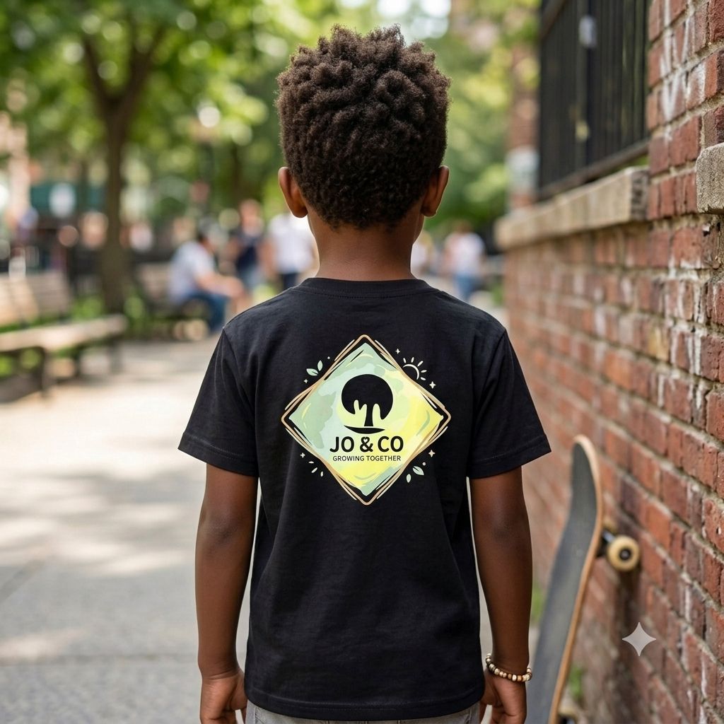 Camiseta Niño JO&CO color Negro