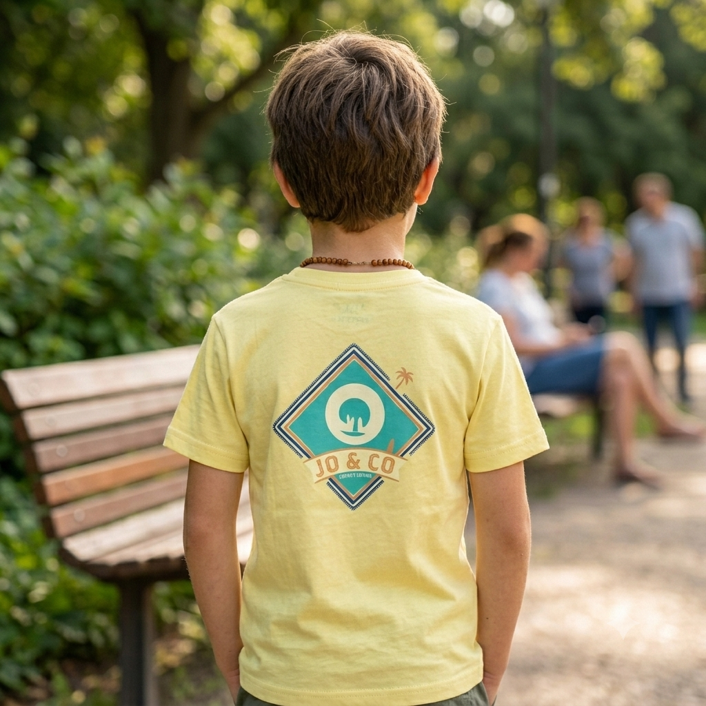 Camiseta Niño color Amarillo