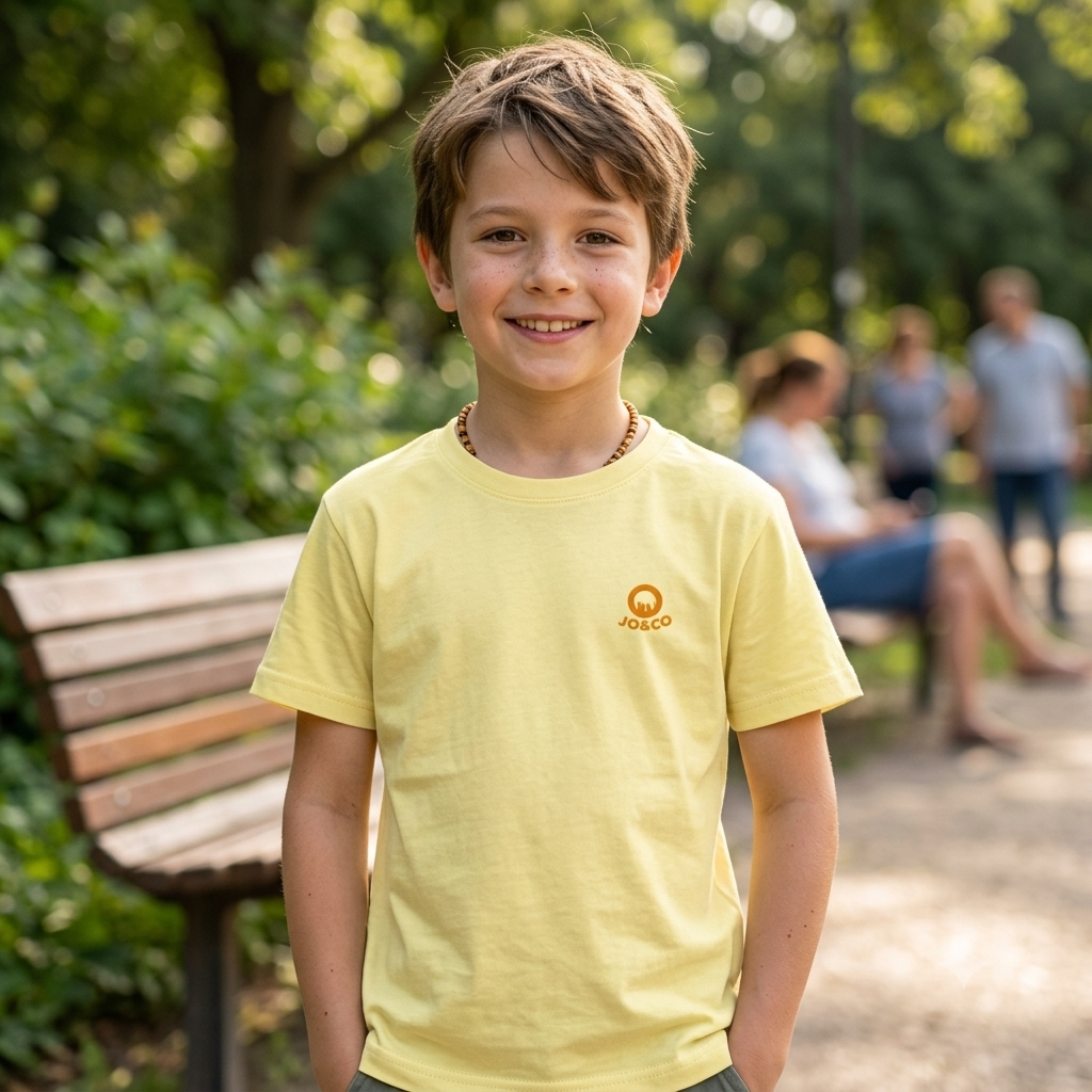 Camiseta Niño color Amarillo