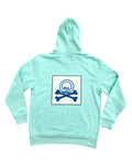 Sudadera Hoodie JO&CO color Verde AguaMarina.