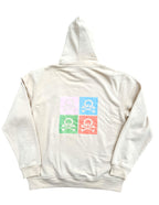 Sudadera Hoodie JO&CO color Hueso.