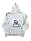 Sudadera Hoodie JO&CO color Gris Claro.